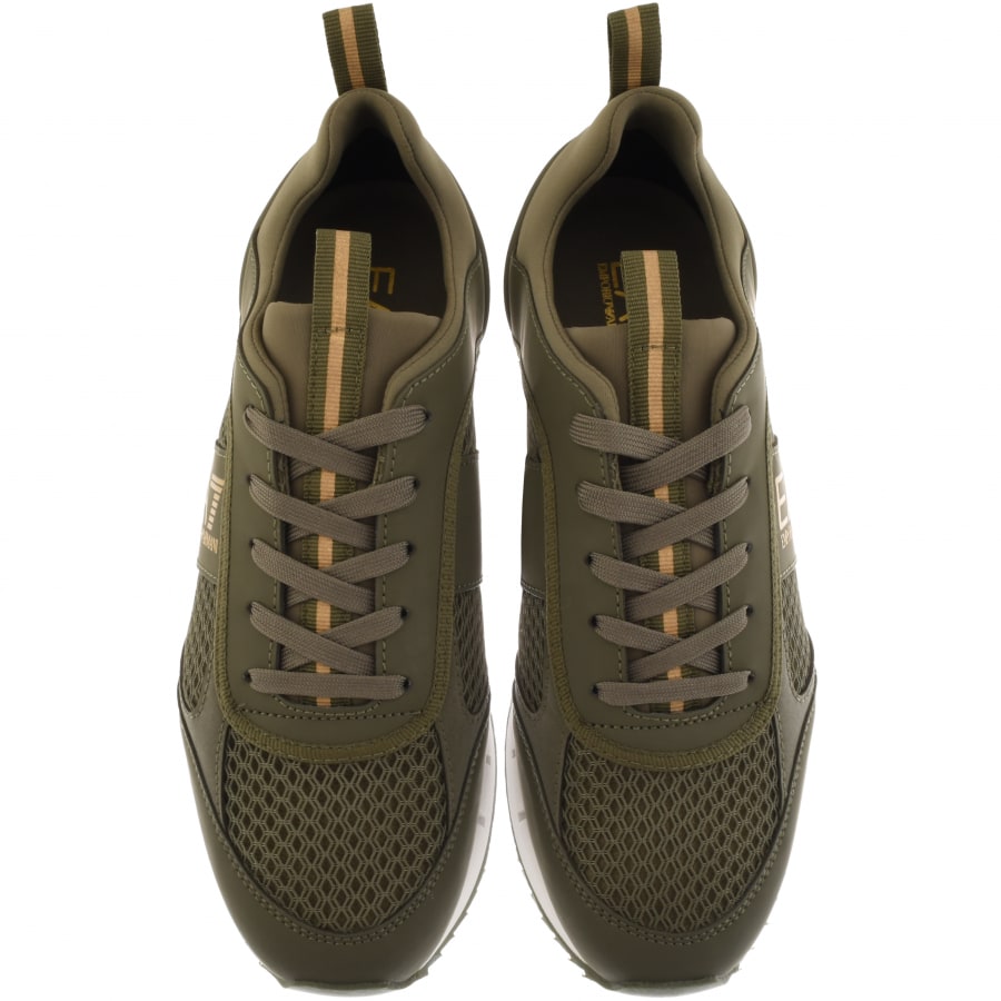 Alternative Image for ProductEA7 Emporio Armani LogoTrainers Green3